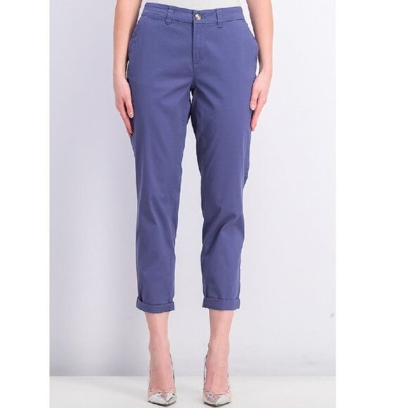 Maison Jules Slim Ankle Pants - Picture 2 of 9